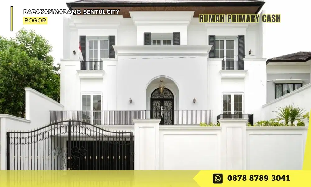 Jual Rumah Mewah Strategis 3lantai di Sentul City full marmer LT518