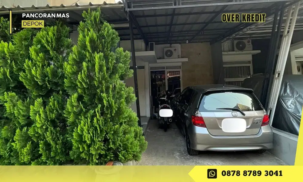 Rumah Over Kredit dkt Stasiun 215JT di Pancoran Mas Depok