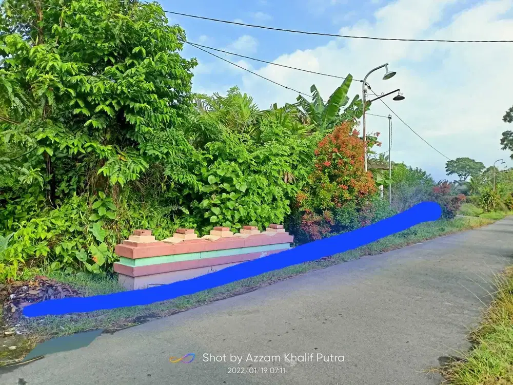 Dijual tanah dekat masjid di jl palagan