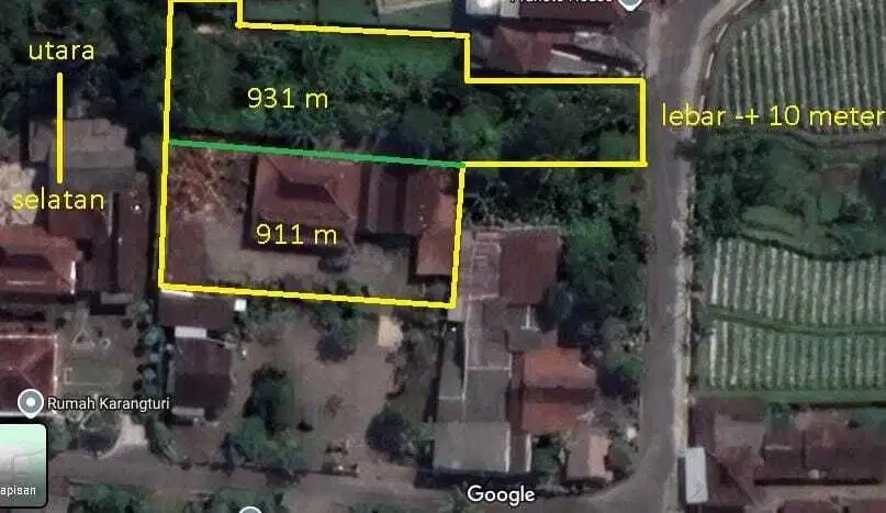 Tanah Pekarangan Bonus Joglo Ngemplak Sleman