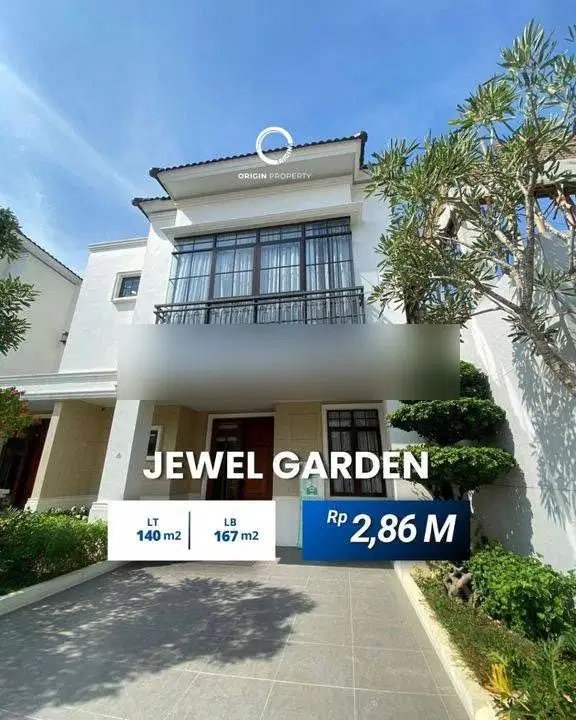 Rumah Modern Jewel Garden Type 10 Jalan Meteorologi Raya