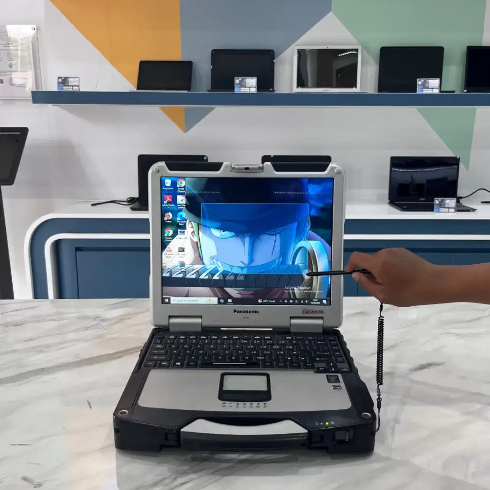 [CF31]Laptop Editing Panasonic i5gen5 8GB SSD 14 Touchscreen Siap Cod