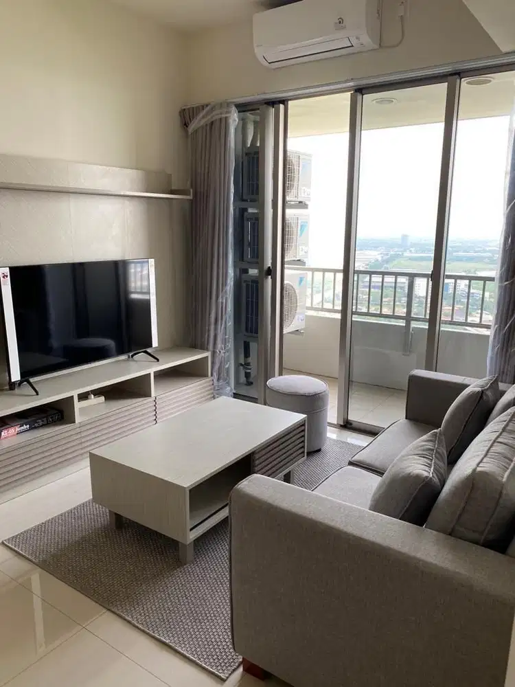 Sewa Apt 2BR 66m² Orange County Lippo Cikarang, 135Jt/Tahun!