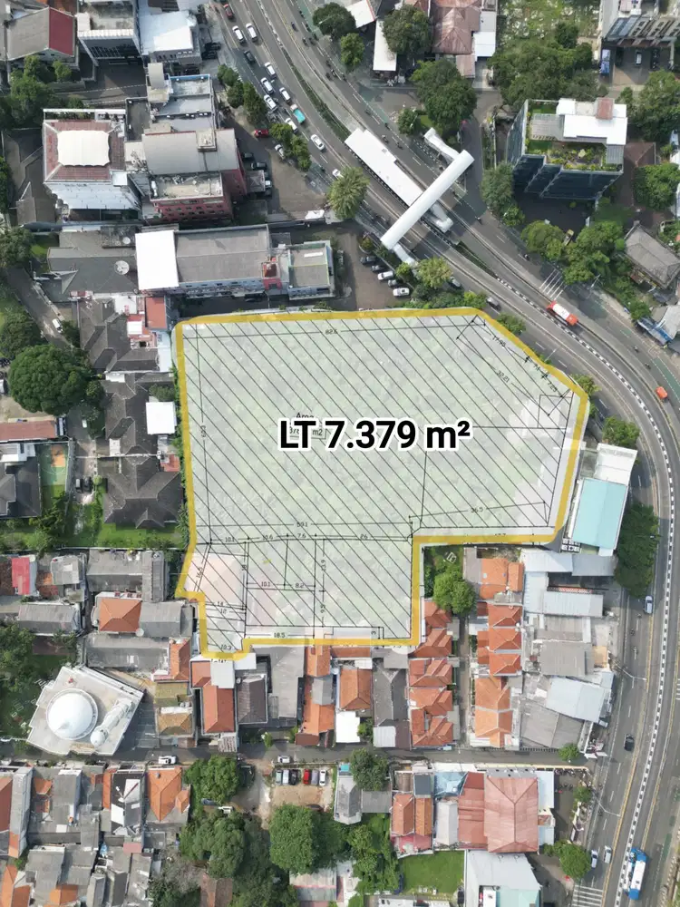 Jual tanah komersial di warung buncit Mampang Prapatan Jakarta Selata