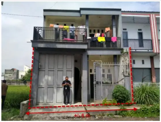 Rumah 2 Lantai Seharga Rp 390 jt di Garut - Jabar!