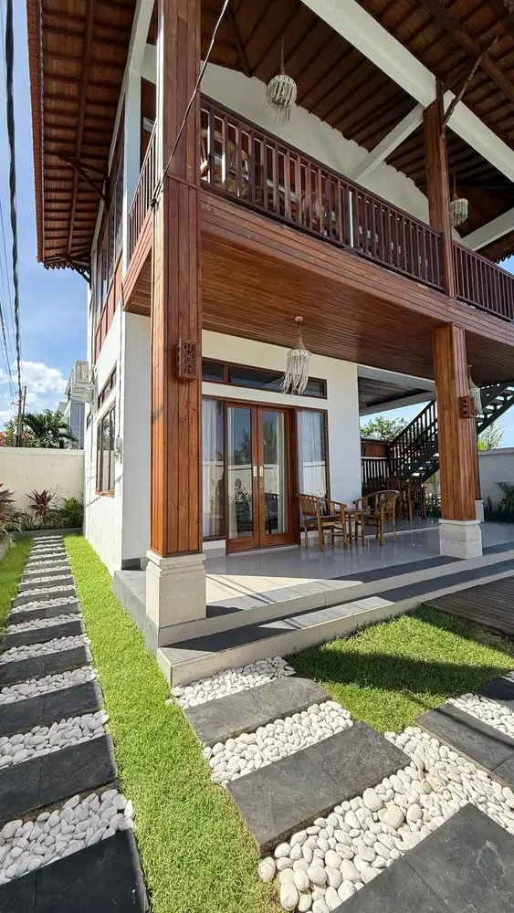 Villa Baru 3 Br 2Lt Ocean View Tropical Modern Style Ungasan Bali
