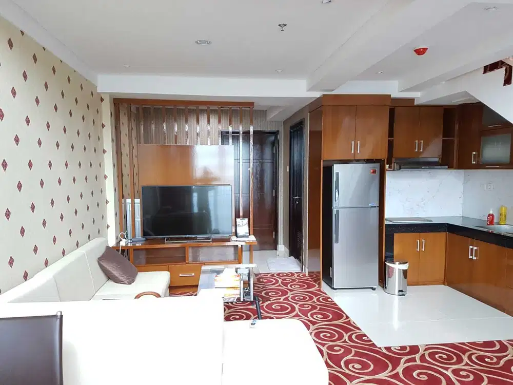 Sewa Apartemen SOHO Podomoro City Furnished 96 m2 Hrg Nego