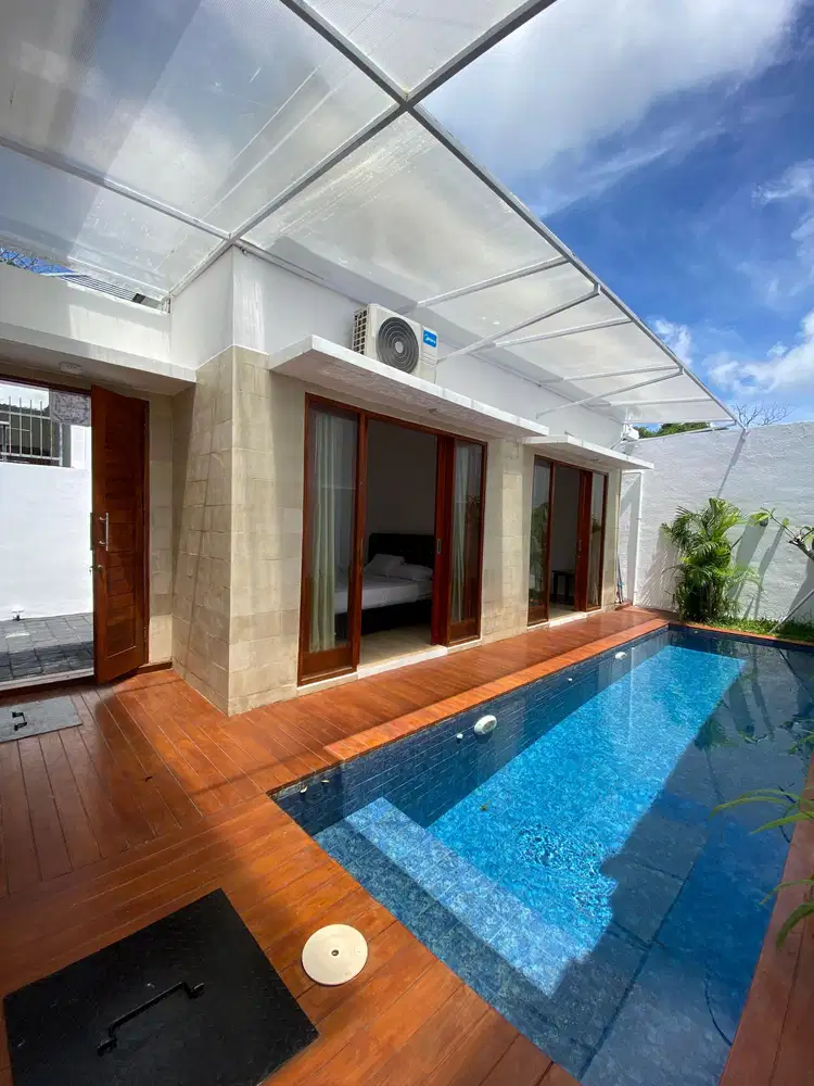 Villa Tropical Minimalis di Kutuh Dekat Pantai Pandawa Area Nusa Dua