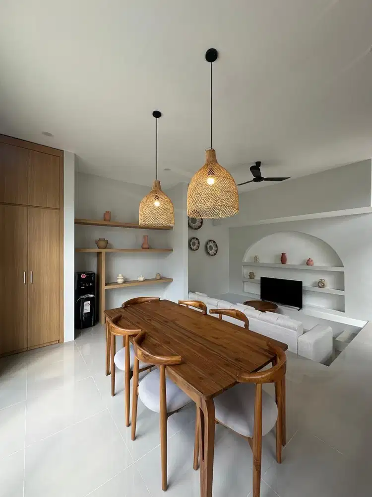 VILLA BRAND NEW 3BR PRIVAT POOL FURNISHED LOKASI BAGUS CANGGU