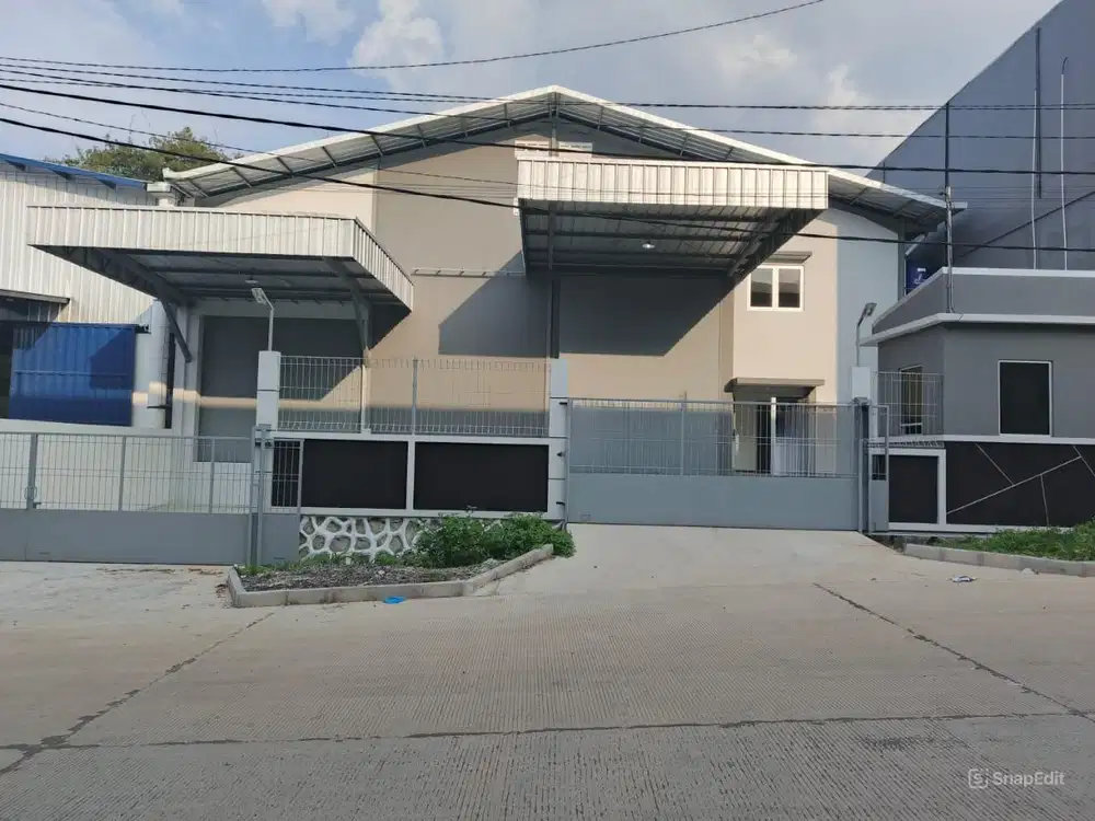 Sewa Gudang Siap Pakai,Cocok usaha industri KIC Gatot Subroto -10190