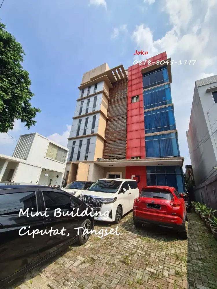 Gedung Perkantoran 6 Lantai Jl. Cirendeu Raya, Ciputat, Tangerang Sltn
