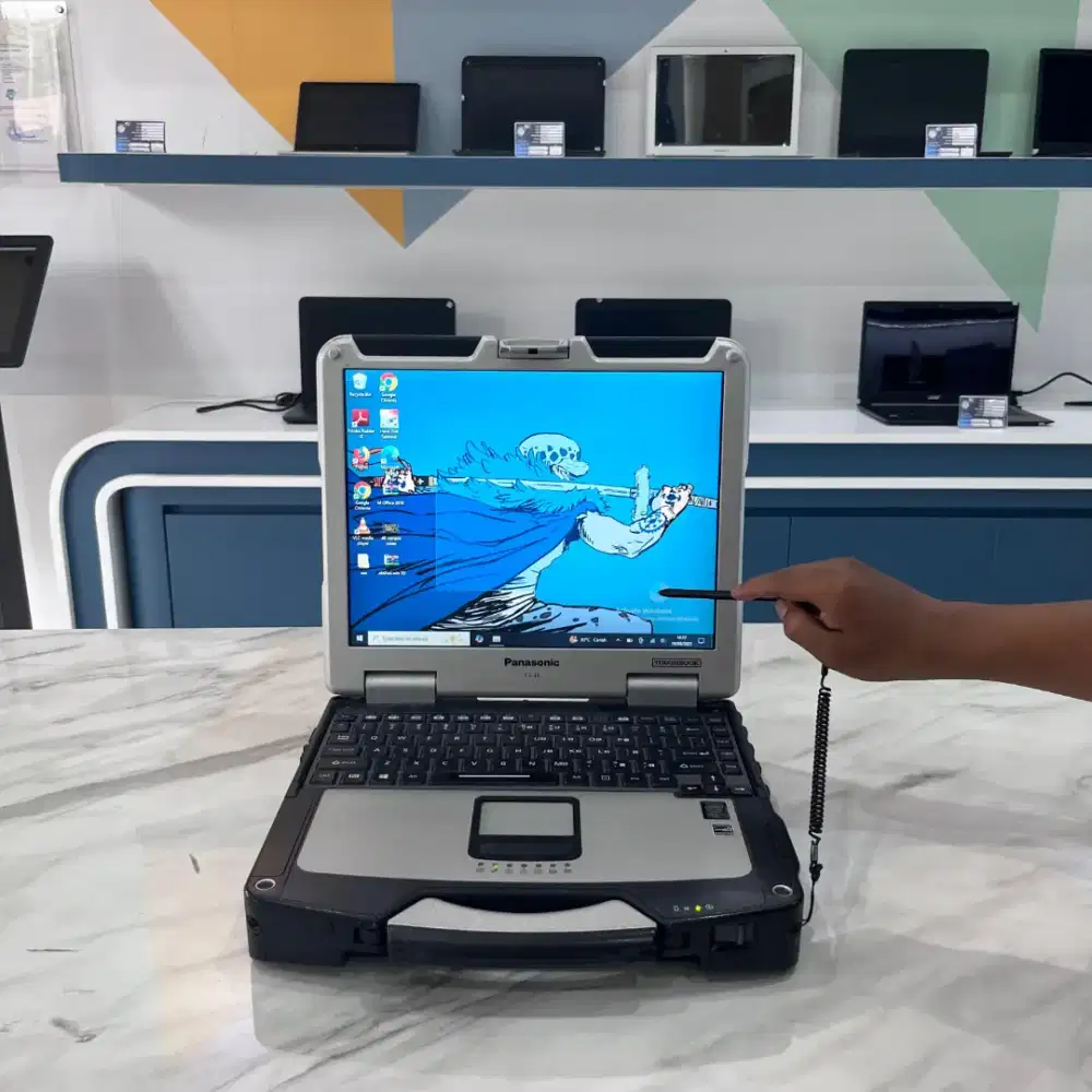 [CF31]Laptop Desain Panasonic i5gen5 8GB SSD 14 Touchscreen Windows