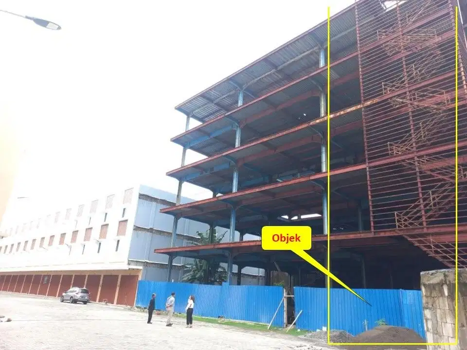 Dijual Tanah dan Bangunan Bekas Gedung Parkir di Wajo - Makassar