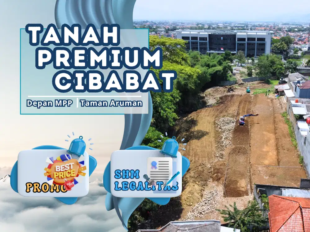 Jual Tanah Cibabat Cimahi 90 m² – Strategis Depan MPP Cibabat
