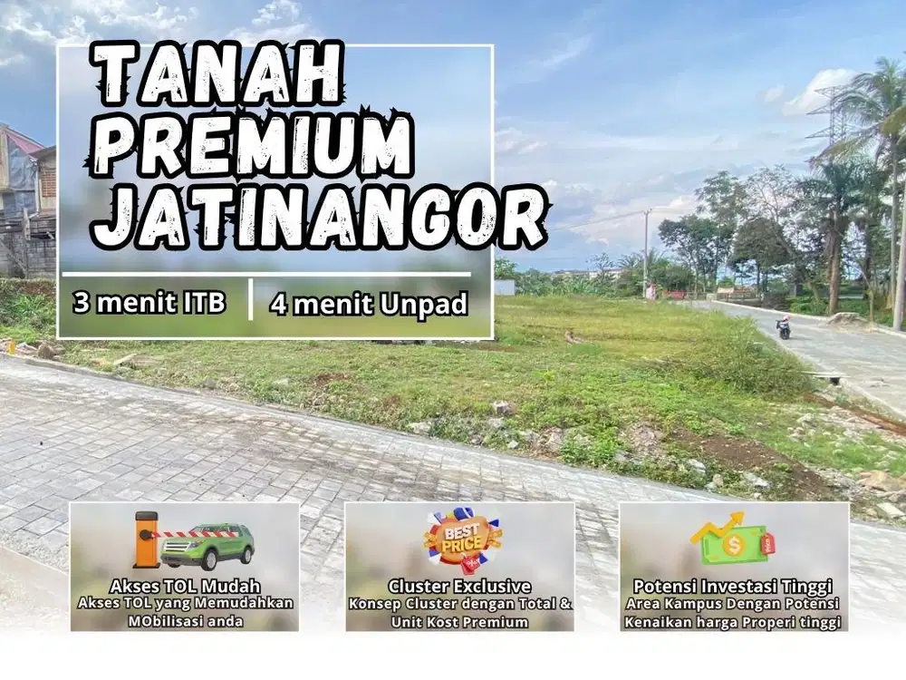 Tanah Kavling Premium di Jatinangor – Dekat 4 Kampus Besar