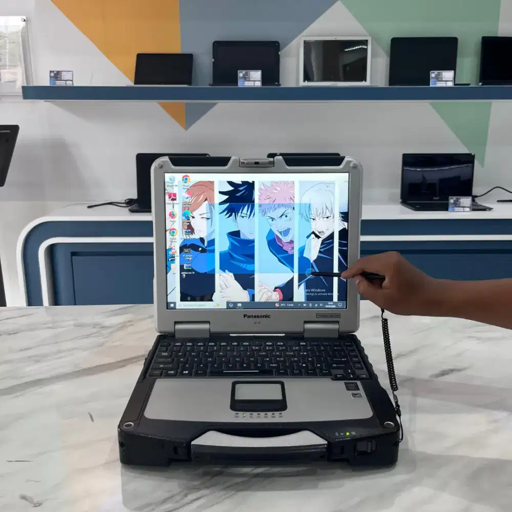 [CF31]Laptop Touchscreen Panasonic i5gen5 8GB SSD 14 Untuk Kantor