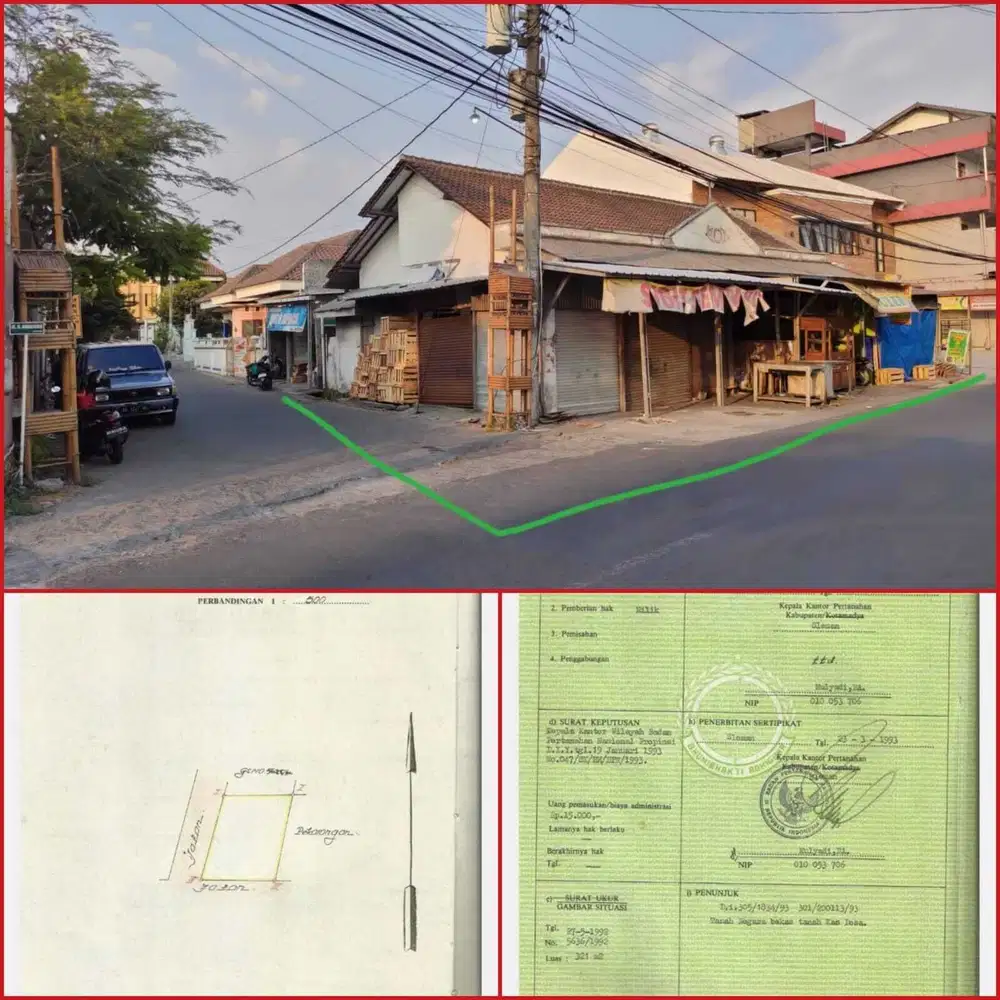 Tanah sangat strategis jln kaliurnag KM 7 kentungan Dekat UGM