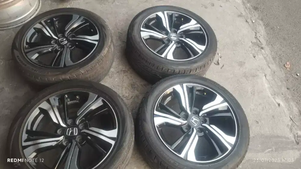 VELG honda civic turbo ring 17 asli 100 %
