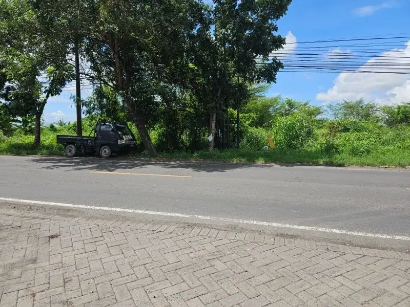 Lahan industri gresik nol jalan raya jalur propinsi