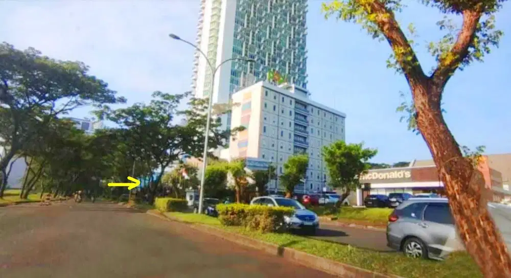 KAVLING COMMERCIAL SAMPING Mc DONALD SUNBURST CBD BSD SELUAS 4208 m2