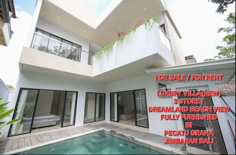 FOR RENT BRAND NEW VILLA AT PECATU GRAHA