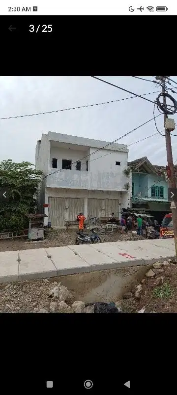 Ruko 2 gdg dpn perum Taman Elang, periuk tangerang