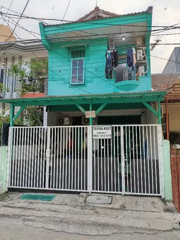 Rumah kos kelapa gading berikut perabot