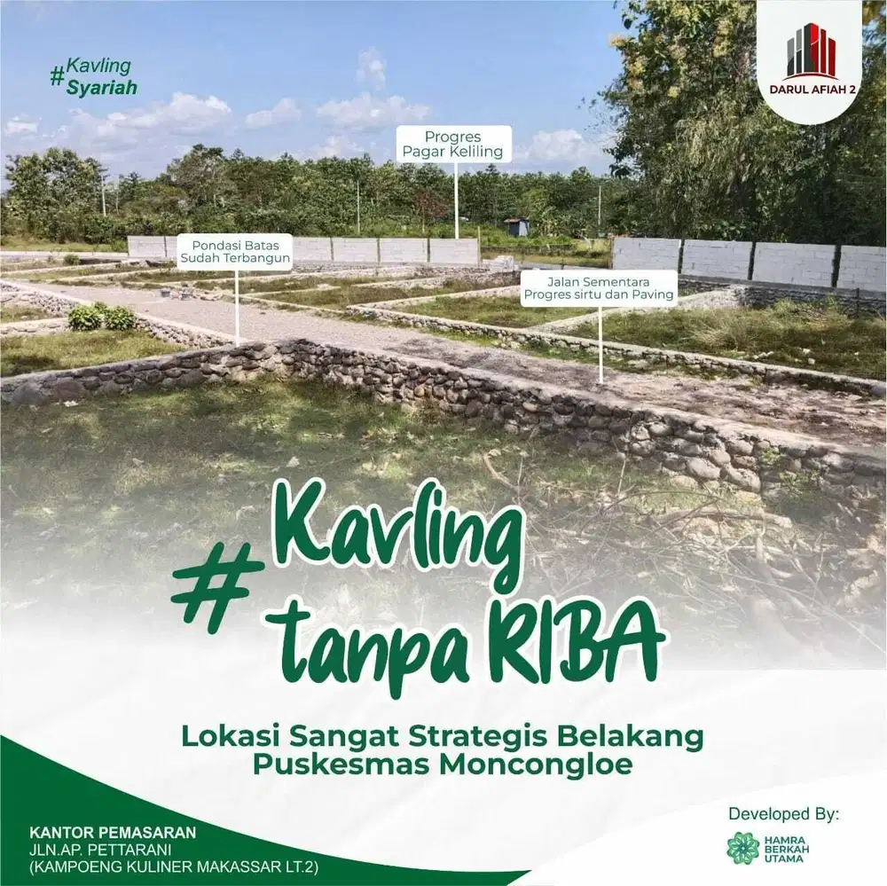 Kavling Ekslusif dengan sistem syariah