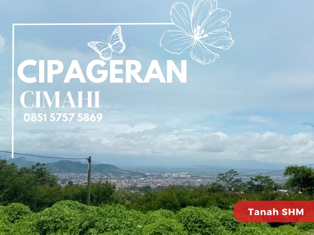 Tanah Murah Standar Perumahan Di CIPAGERAN Cimahi