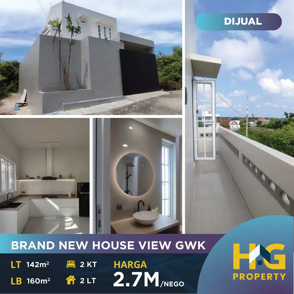 DIJUAL VILLA VIEW GWK