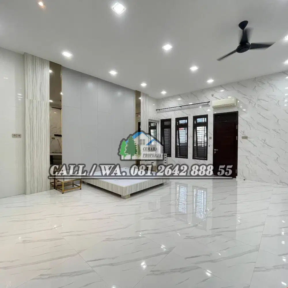 DIJUAL VILLA KOMP CEMARA ASRI JLN PISANG