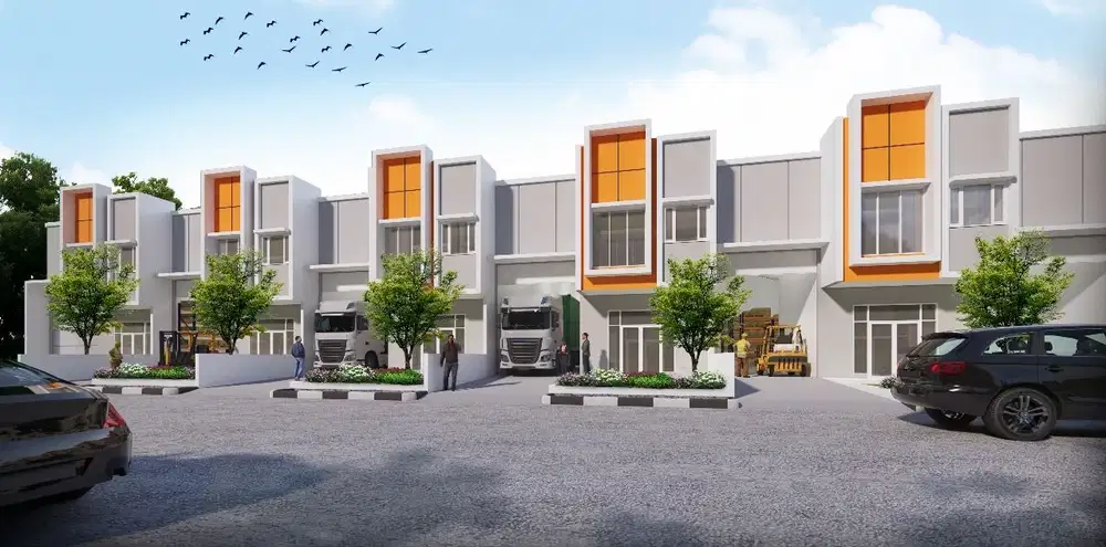 Di Jual Gudang SURYA GRAND CISOKA - UKURAN 9x25