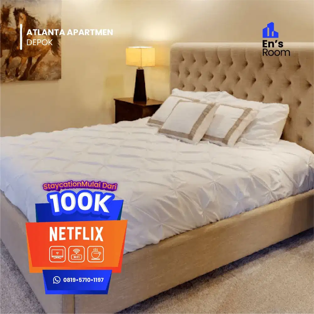 Senin Staycation Penginapan Emerald Bintaro En'sRoom