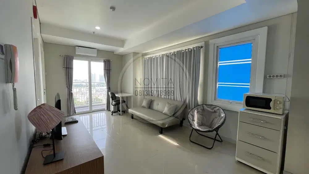 Disewakan Apartemen Metro Park Residence – 2 BR Corner Unit Furnished