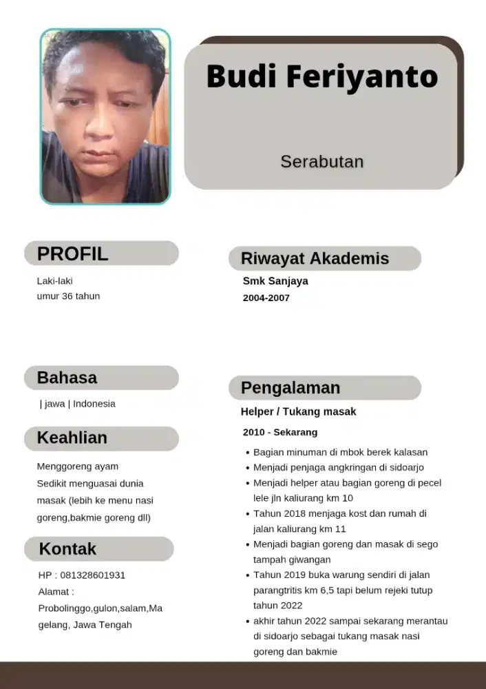 Cari lowongan kerja siap merantau