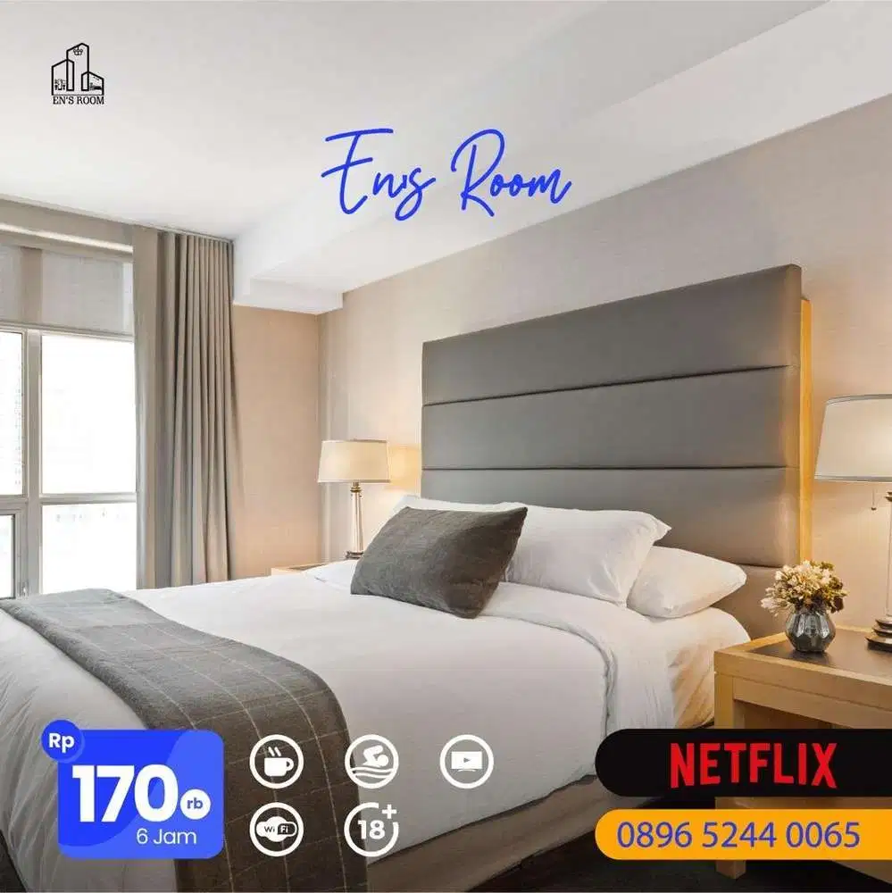 Sewa Apartement Staycation Netflix Mares 4 & 5 Depok