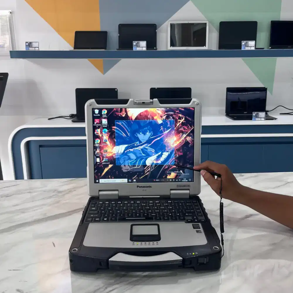 [CF31]Laptop Coding Panasonic i5gen5 8GB SSD 14Touchscreen Siap Pakai