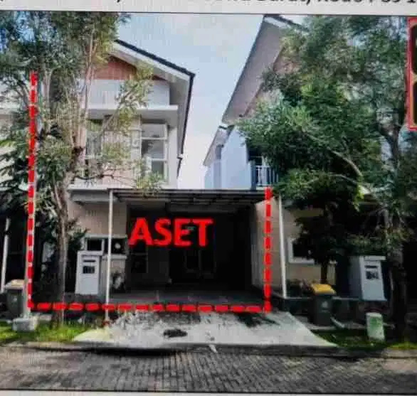 Dijual Lelang Rumah di Perumahan Harapan Indah Bekasi Jawa Barat