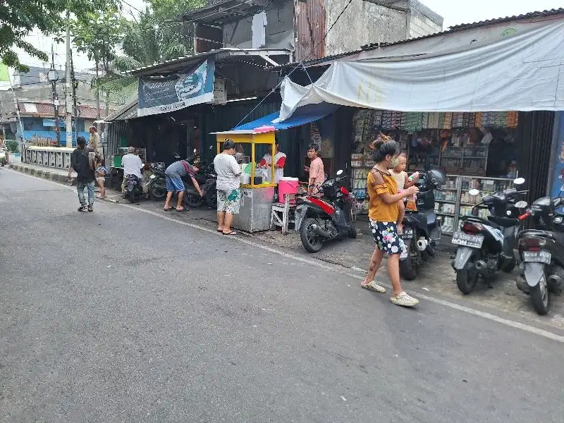 Rumah usaha kios di johar baru akses ramai 24 jam