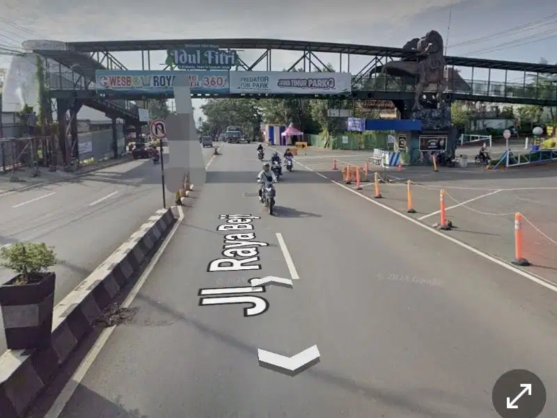 rumah murah pinggir jalan raya buat resto hotel depan jatim park 3