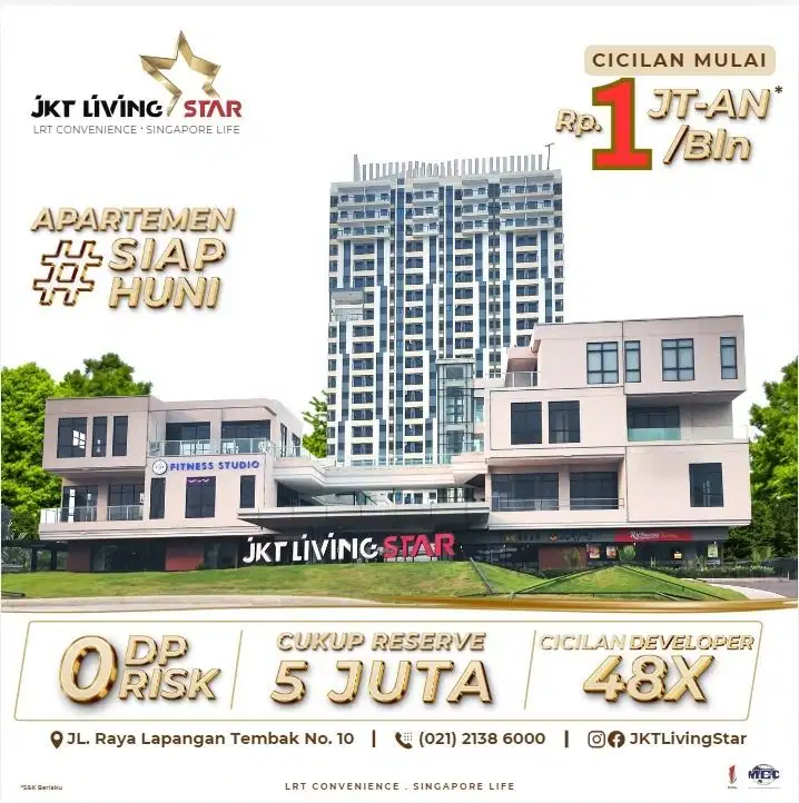 Apartemen JKT Living Star - Promo Akhir Tahun
