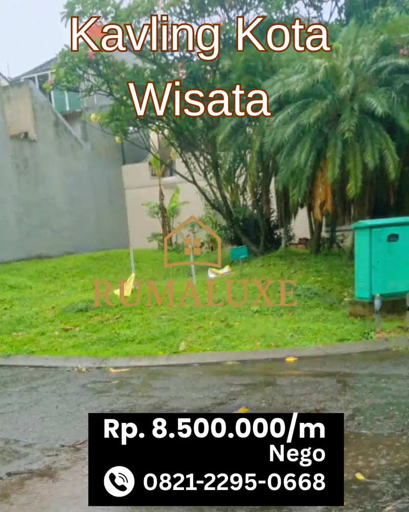 Dijual Kavling di Kota Wisata
