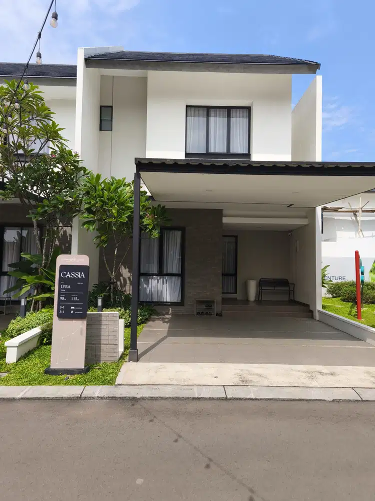 Rumah Ayodhya casia tangerang siap huni 3br baru bagus harga bersaing