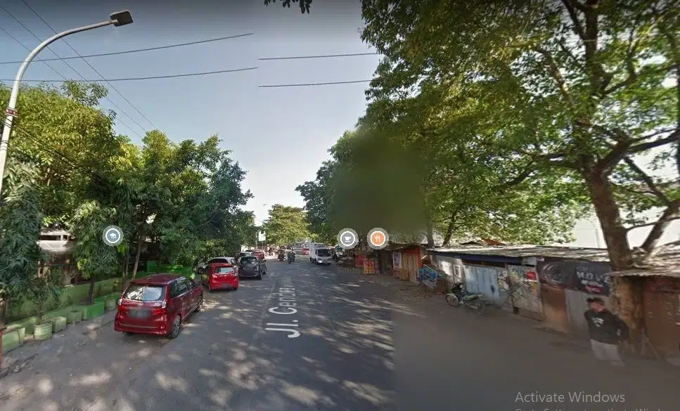 DIJUAL TANAH LEBAR BELAKANG, LUAS DAN MURAH  JL. CENDRAWASIH