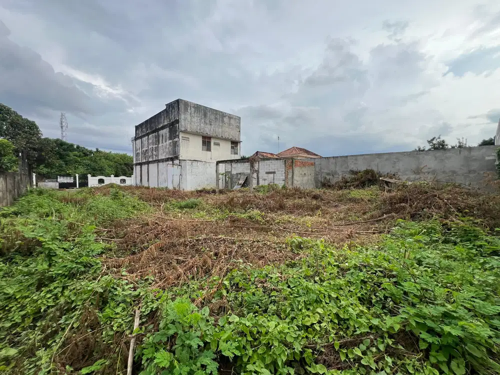 TANAH 1100 M2 GRATIS 2 RUMAH - JL. RUSTINI KENTEN - NEGO SAMPAI JADI