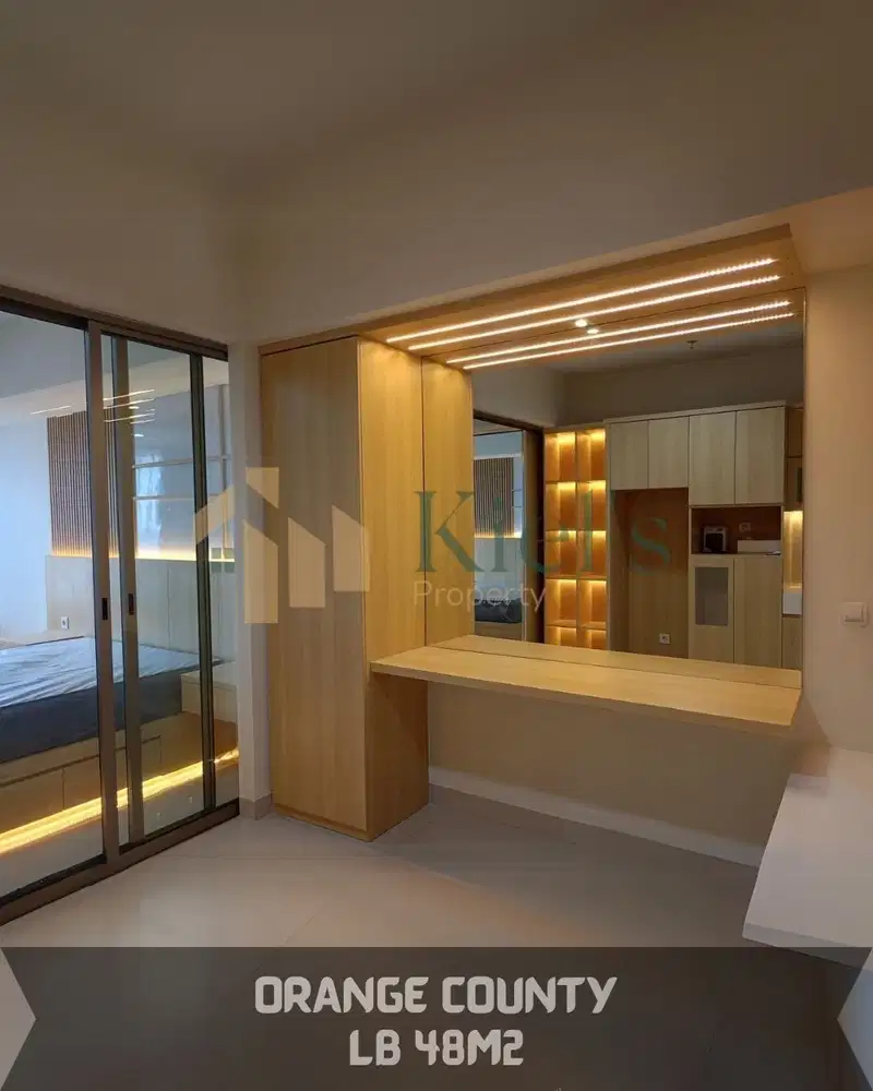 Apartemen Orange County 1BR Fully Furnished Premium