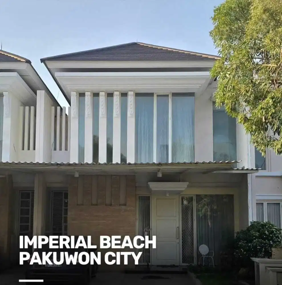 Rumah Imperial Beach Pakuwon City Minimalis Siap Huni Furnish