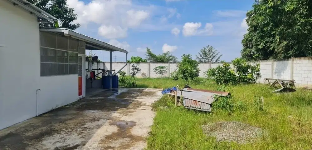 DIJUAL TANAH SUDAH ADA BANGUNAN DAN PAGAR