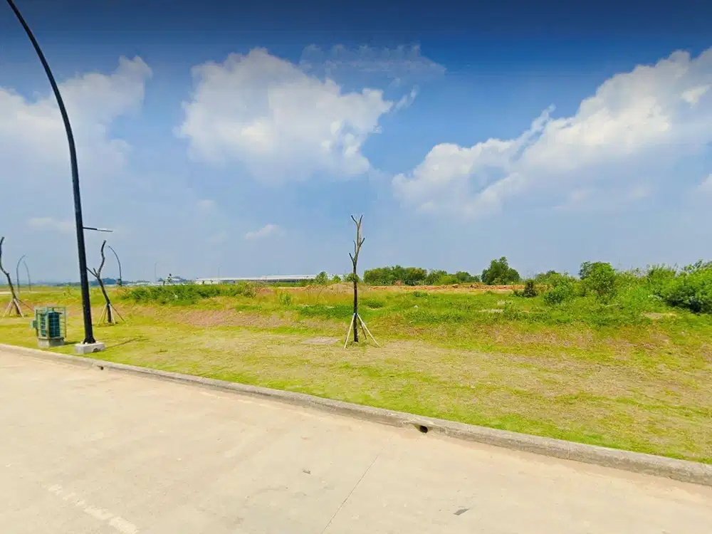 Kavling komersil seberang AEON Mall Deltamas 715m ready siap pakai