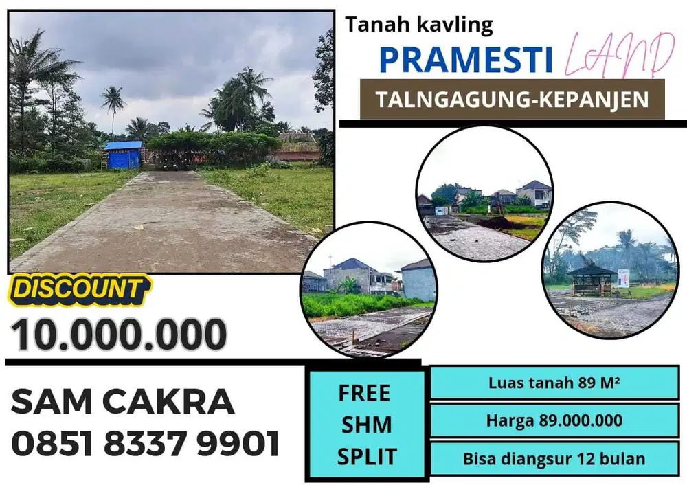 Promo spesial tanah kavling pribadi